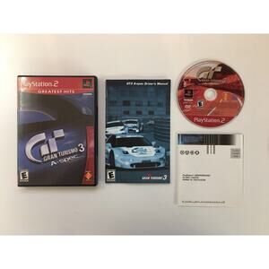 Gran Turismo 3 [Greatest Hits] PS2 (Sony PlayStation 2, 2001) CIB Complete
